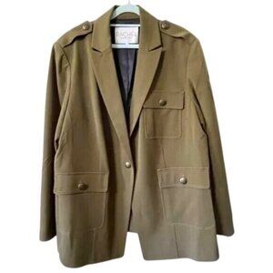 Rachel Roy Military Style Army Green Blazer Jacket Plus Size 18W